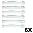 Kit 6 Sifão Sanfonado Universal Super 1,10metros Astra