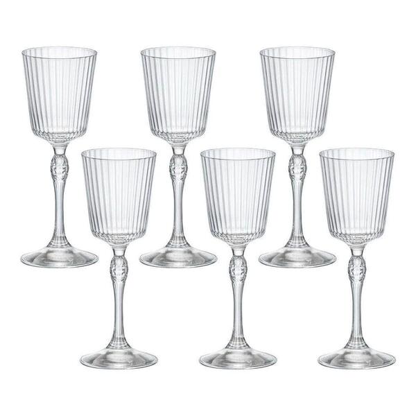 Kit 6 Taças Licor Bormioli Rocco Cristal Transparente 80ml