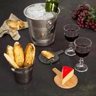 Kit 6 Taças Suco Água Chá Vidro Faces Transparente 300ml