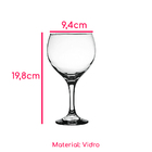 Kit 6 Taças Vidro Eden 630ml Class Home