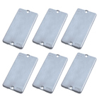 Kit 6 Tampa Cega Espelho P/ Condulete 3/4'' Alumínio Imar