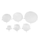 Kit 6 Tampas Expansíveis de Silicone Delinia