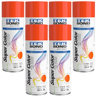 Kit 6 Tinta Spray Uso Geral Laranja 350ml