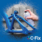 Kit 6 Tintas Spray Preto Fosco Uso Geral Inte/ext 400ml Cfix