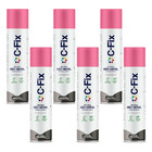 Kit 6 Tintas Spray Rosa Uso Geral Interno/xterno 400ml C-fix