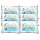 Kit 6 Travesseiros Percal 50x70cm Casa Dona 200 Fios Silicona