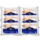 Kit 6 Travesseiros Percal Premium 50x70cm Casa Dona 200 Fios