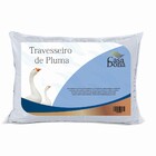 Kit 6 Travesseiros Pluma De Ganso 50x70cm Casa Dona 200 Fios