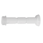 Kit 6 Tubo Ligação Flexível Canopla P/ Vaso Sanitário Branco