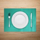 Kit 6 Un Jogo Lugar Americano Retangular Verde Tiffany 45 (l)