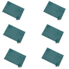 Kit 6 Un Jogo Lugar Americano Retangular Verde Tiffany 45 (l)