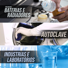 Kit 6 Unid. Água Destilada 1l P/ Radiador Baterias Equip.