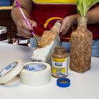 Kit 6 Unidade Tinta Pva Super Color Preto 100ml - Tekbond