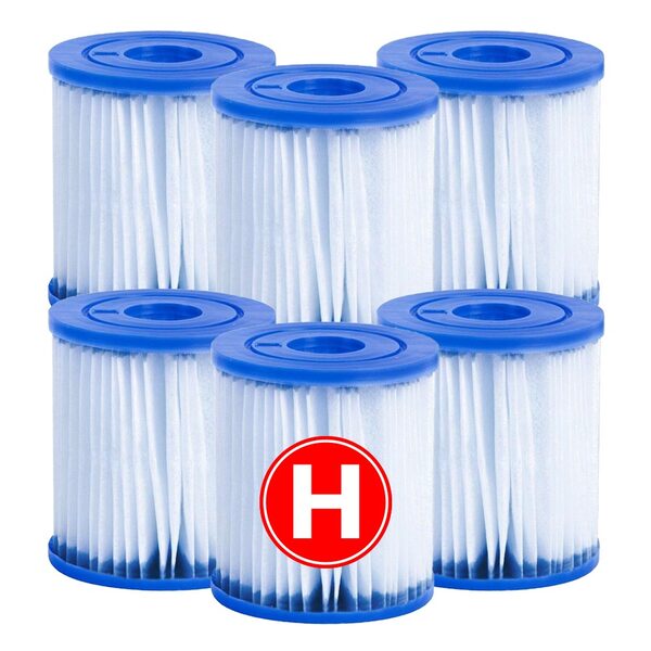 Kit 6 Unidades Refil Cartucho Bomba Filtrante 1250 Lh Modelo