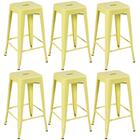 Kit - 6 X Banquetas Altas Iron Tolix - Industrial - Vintage -