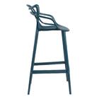 Kit - 6 X Cadeiras + 2 X Banquetas Altas Masters Allegra - Az