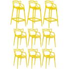 Kit - 6 X Cadeiras + 3 X Banquetas Altas Masters Allegra - Am