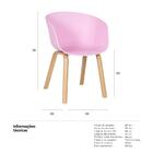 Kit - 6 X Cadeiras Cassia - Rosa