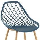 Kit - 6 X Cadeiras Clarice - Cleo - Azul Petróleo