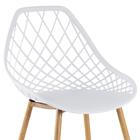 Kit - 6 X Cadeiras Clarice - Cleo - Branco