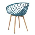 Kit - 6 X Cadeiras Clarice Nest Com Apoio De Braços - Sidera