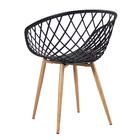 Kit - 6 X Cadeiras Clarice Nest Com Apoio De Braços - Sidera