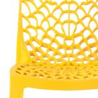 Kit - 6 X Cadeiras Gruvyer - Amarelo