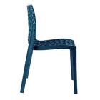 Kit - 6 X Cadeiras Gruvyer - Azul Petróleo