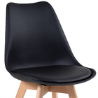 Kit - 6 X Cadeiras Leda - Preto