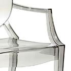 Kit - 6 X Cadeiras Louis Ghost - Sophia - Fumê