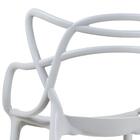 Kit - 6 X Cadeiras Masters Allegra - Cinza Claro