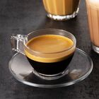 Kit 6 Xícaras Café Com Pires Astral 90ml Duralex