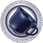 Kit 6 Xícaras Com Pires Biona Colb Oxford® Cerâmica 200 Ml