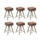 Kit 6 bancos Baixo Rio 50 Cm - Salaone