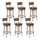 Kit 6 banquetas Barcelona Alta 70cm - Salaone