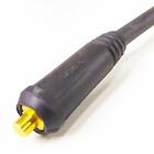 Kit 6m Cabo 16mm² Flexível P/ Solda + 2 Conectores Engate Ráp