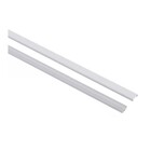 Kit 6mts Canaleta 2 Divisórias Cabos Fios Fita Dupla Face