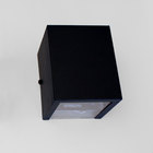 kit 6x Arandela de efeito 6 fachos preta + led 7w 3000k lumin