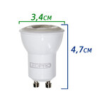 Kit 6x Spot Embutir Recuado Flat Orientável + Led Mr11 4w Dim