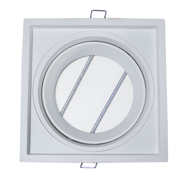 Kit 6x Spot Embutir Recuado Orientável P/ Lâmpada Ar111 Gu10