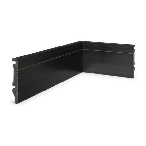 Kit 7,2m Linear Rodapé De Poliestireno 10cm X 15mm X 2,40m Fr