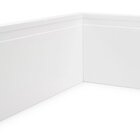 Kit 7,2m Linear Rodapé De Poliestireno 15cm X 15mm X 2,40m Fr