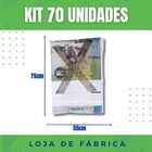 Kit 70 - Saco De Ráfia Solto Logo Ecosak 50x80