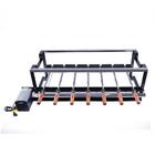 Kit 7/99 Giratório Em Aço Carbono 40 E 7 Espetos