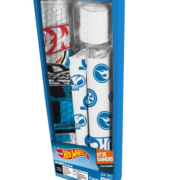 Kit 7 Kit Banheiro Hot Wheels 3 Peças - Mattel