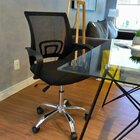 Kit 7 Peças Com Uma Mesa De Reunião E 6 Cadeiras De Escritóri