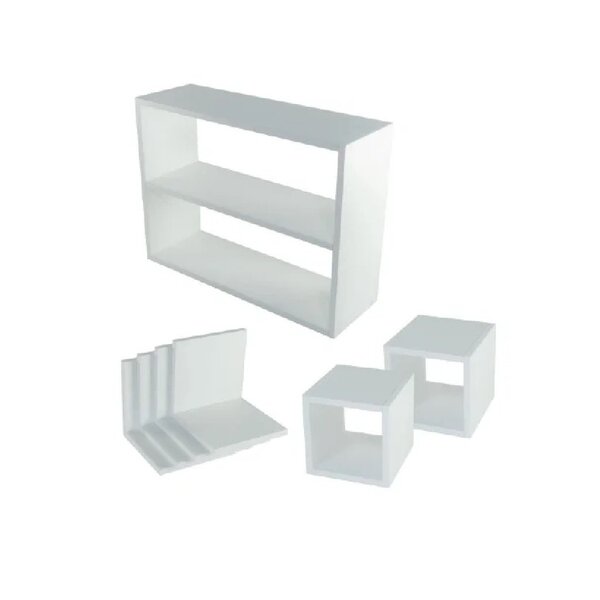 Kit 7 Peças Nichos E Prateleiras Testoni Decor