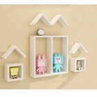 Kit 7 Peças Nichos E Prateleiras Testoni Decor