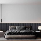 Kit 7 Placas Cabeceira Estofada Para Cama Casal - Módulo 20 C