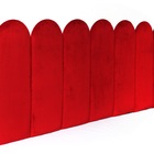 Kit 7 Placas Cabeceira Nuvem Estofada Para Cama Casal - Módul